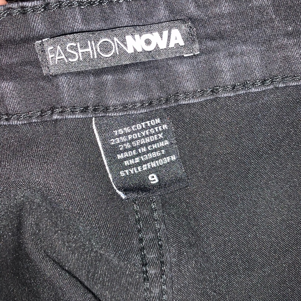 Fashion nova black pants